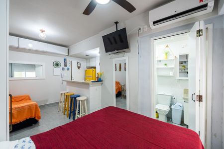 Apartamento para alugar com 1 quarto, 35m² em Aparecida, Santos