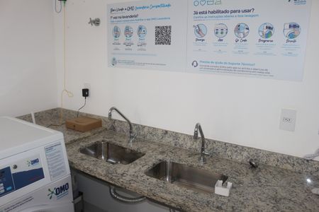 Studio para alugar com 42m², 1 quarto e 1 vagaLavanderia