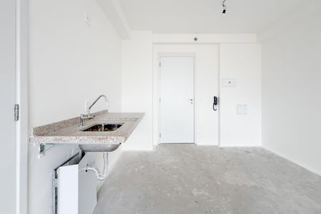 Studio à venda com 32m², 1 quarto e sem vagaCozinha