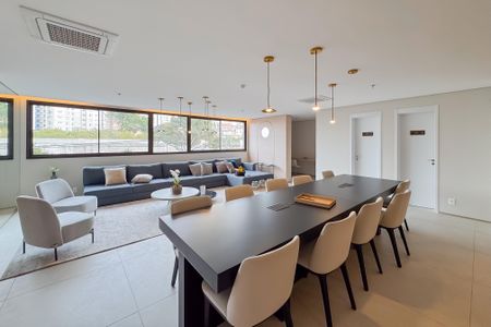 Studio à venda com 32m², 1 quarto e sem vagaLounge e Coworking