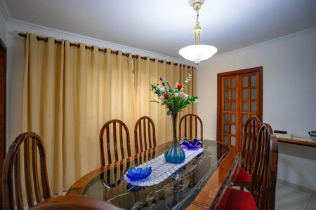 Sala de jantar de casa à venda com 3 quartos, 198m² em Jardim Melo, Diadema