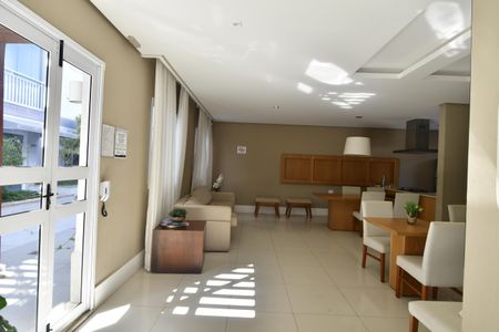 Apartamento à venda com 54m², 2 quartos e 1 vagaÁrea comum - Salão de festas
