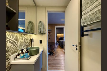 Apartamento à venda com 40m², 2 quartos e sem vagaBanheiro 