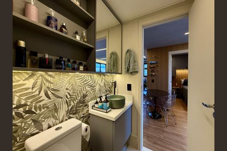 Apartamento à venda com 40m², 2 quartos e sem vagaBanheiro 