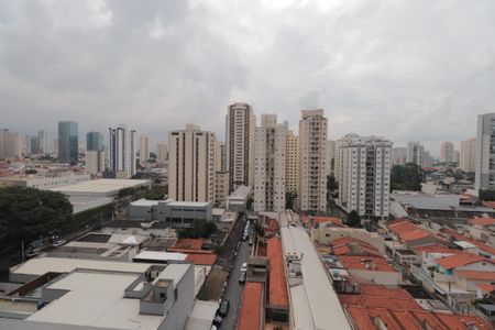 Vista da Sacada de kitnet/studio à venda com 1 quarto, 20m² em Vila Gomes Cardim, São Paulo