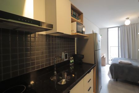 Studio à venda com 20m², 1 quarto e sem vagaCozinha