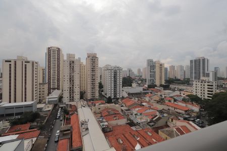 Vista da Sacada de kitnet/studio à venda com 1 quarto, 20m² em Vila Gomes Cardim, São Paulo