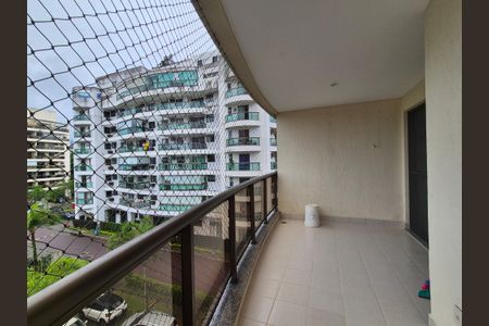 Varanda  de apartamento para alugar com 3 quartos, 90m² em Recreio dos Bandeirantes, Rio de Janeiro