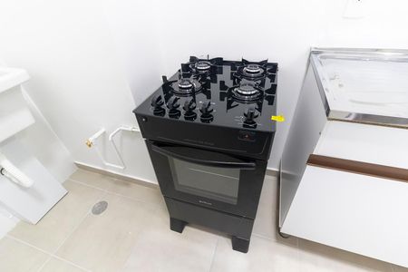 Apartamento para alugar com 35m², 2 quartos e sem vagaDetalhe da Cozinha