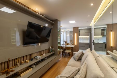 Apartamento à venda com 55m², 2 quartos e 2 vagas Apartamento à venda com 55m², 2 quartos e 2 vagasSala