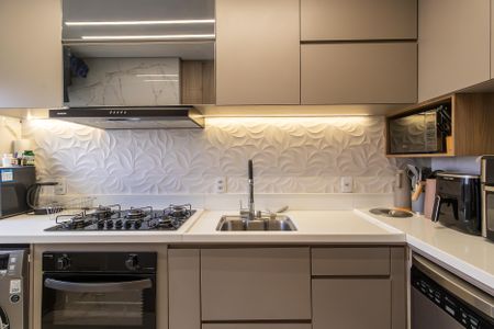 Apartamento à venda com 55m², 2 quartos e 2 vagas Apartamento à venda com 55m², 2 quartos e 2 vagasCozinha