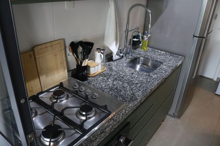 Apartamento à venda com 62m², 2 quartos e 1 vagaCozinha e Área de Serviço