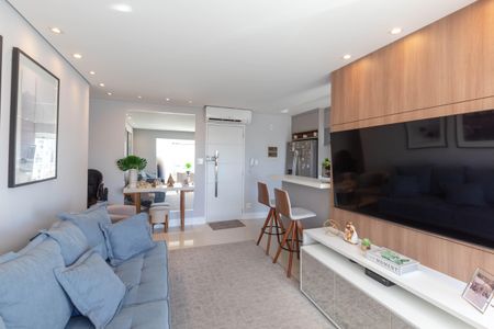 Sala de apartamento à venda com 2 quartos, 71m² em Vila Antonieta, Guarulhos