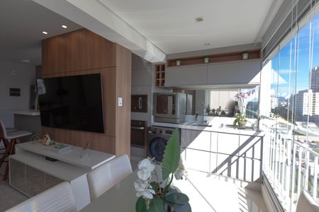 Varanda gourmet de apartamento à venda com 2 quartos, 71m² em Vila Antonieta, Guarulhos