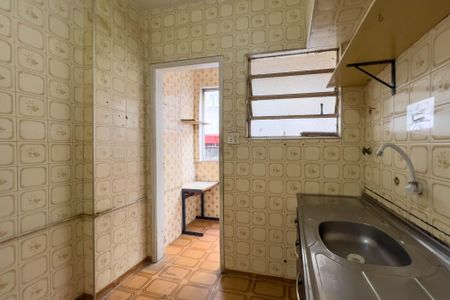 Cozinha e área de serviço  de kitnet/studio à venda com 1 quarto, 39m² em Liberdade, São Paulo