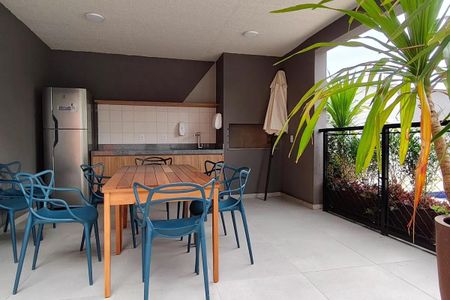 Apartamento para alugar com 34m², 2 quartos e 1 vaga Apartamento para alugar com 34m², 2 quartos e 1 vagaÁrea comum - Churrasqueira