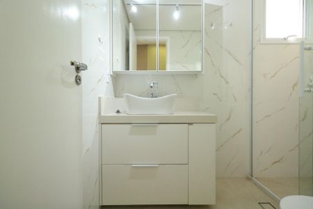 Apartamento à venda com 105m², 3 quartos e 2 vagasBanheiro da Suíte