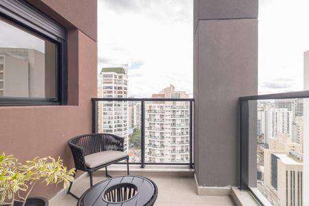 Apartamento para alugar com 42m², 1 quarto e 1 vagaVaranda