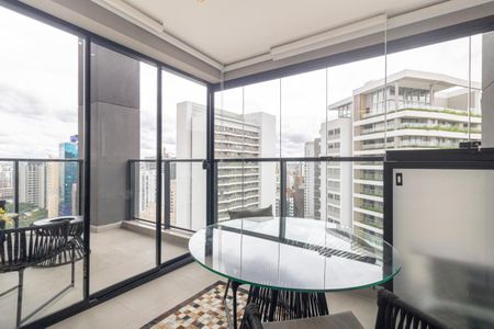 Apartamento para alugar com 42m², 1 quarto e 1 vagaVaranda
