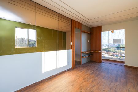 Sala de apartamento para alugar com 2 quartos, 57m² em Parque Monte Alegre, Taboão da Serra