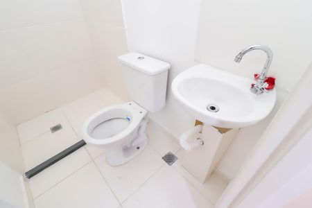 Studio para alugar com 33m², 1 quarto e sem vagaBanheiro da Suíte