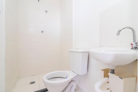 Studio para alugar com 33m², 1 quarto e sem vagaBanheiro da Suíte