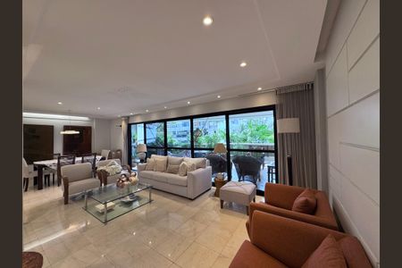 Sala de apartamento para alugar com 4 quartos, 199m² em Recreio dos Bandeirantes, Rio de Janeiro