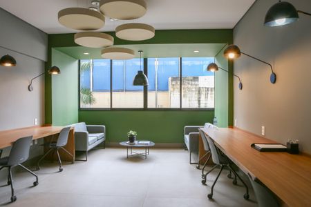 Studio para alugar com 25m², 1 quarto e sem vagaCoworking