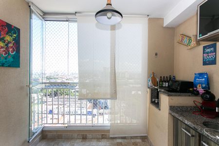 Varanda gourmet de apartamento à venda com 3 quartos, 76m² em Tatuapé, São Paulo