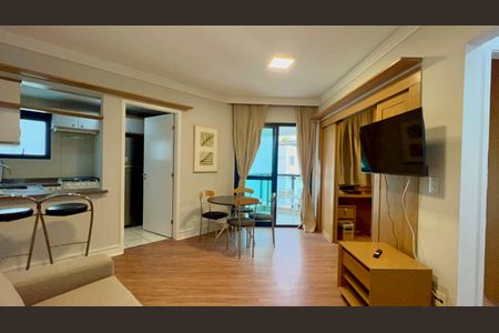 Sala de apartamento para alugar com 2 quartos, 59m² em Paraíso, São Paulo