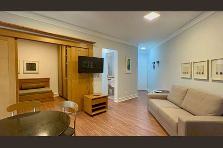 Sala de apartamento para alugar com 2 quartos, 59m² em Paraíso, São Paulo