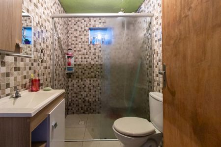 Banheiro Social de casa para alugar com 2 quartos, 17m² em Campo de Santana, Curitiba