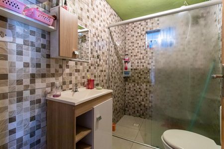 Banheiro Social de casa para alugar com 2 quartos, 17m² em Campo de Santana, Curitiba