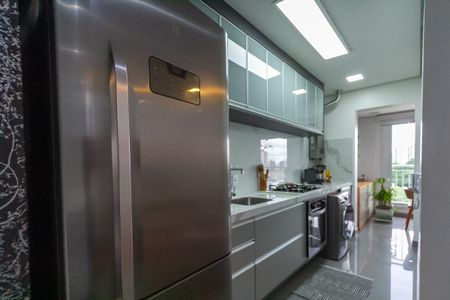 Apartamento à venda com 74m², 3 quartos e 2 vagasCozinha e Área de Serviço