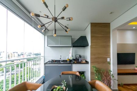 Varanda Gourmet de apartamento à venda com 3 quartos, 74m² em Jardim Paramount, São Bernardo do Campo