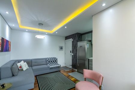 Sala de apartamento à venda com 3 quartos, 74m² em Jardim Paramount, São Bernardo do Campo