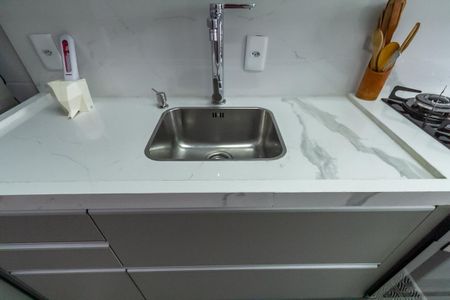 Apartamento à venda com 74m², 3 quartos e 2 vagasCozinha e Área de Serviço