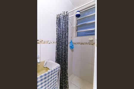 Banheiro de kitnet/studio para alugar com 1 quarto, 32m² em Méier, Rio de Janeiro