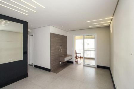 Sala de apartamento para alugar com 3 quartos, 80m² em Campestre, Santo André