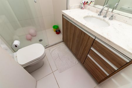 Apartamento para alugar com 157m², 3 quartos e 2 vagasBanheiro da Suíte 3