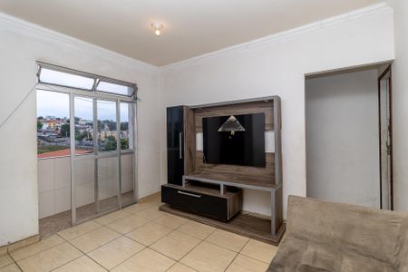 Sala de apartamento à venda com 2 quartos, 57m² em Copacabana, Belo Horizonte