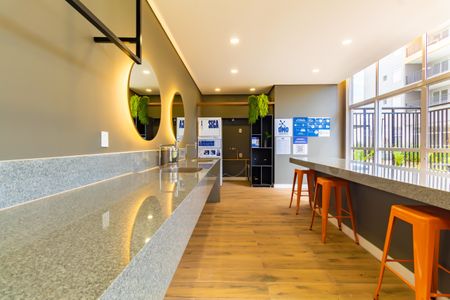 Apartamento para alugar com 24m², 1 quarto e sem vagaLavanderia