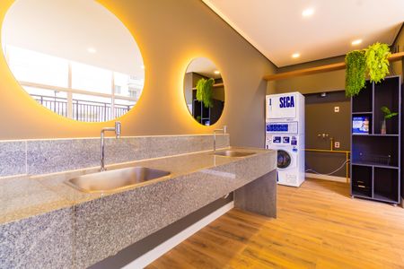 Apartamento para alugar com 24m², 1 quarto e sem vagaLavanderia