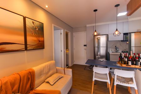 Sala/Cozinha de apartamento para alugar com 2 quartos, 38m² em Vila Invernada, São Paulo