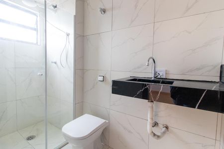 Banheiro Social de apartamento para alugar com 1 quarto, 40m² em Rebouças, Curitiba