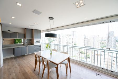 Varanda Gourmet de apartamento à venda com 3 quartos, 100m² em Chácara Inglesa, São Paulo
