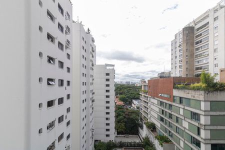 Varanda da Sala de apartamento à venda com 3 quartos, 146m² em Vila Nova Conceição, São Paulo