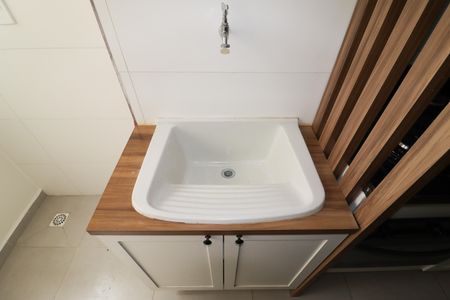 Sala/Cozinha/Área de Serviço de apartamento para alugar com 1 quarto, 30m² em Vila Dom Pedro Ii, São Paulo