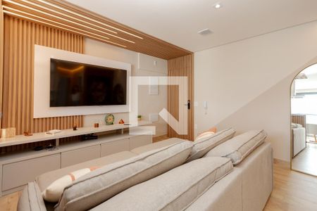 Sala de apartamento à venda com 2 quartos, 65m² em Campo Belo, São Paulo