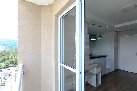 Sacada de apartamento para alugar com 2 quartos, 48m² em Vila Mogilar, Mogi das Cruzes